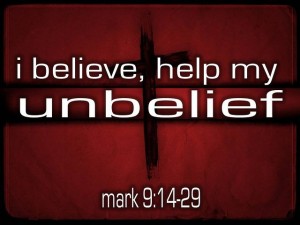 help my unbelief